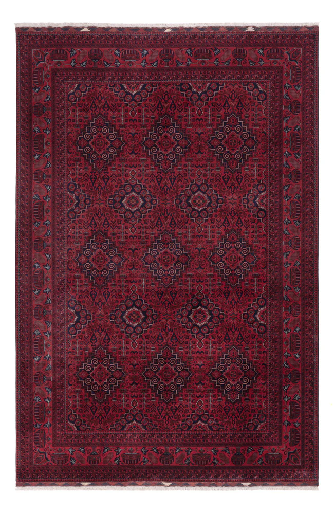 Afghan Teppich 301x201cm - Orientteppich