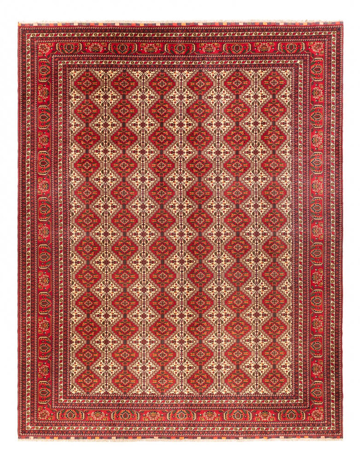 Afghan Teppich 385x300cm - Orientteppich