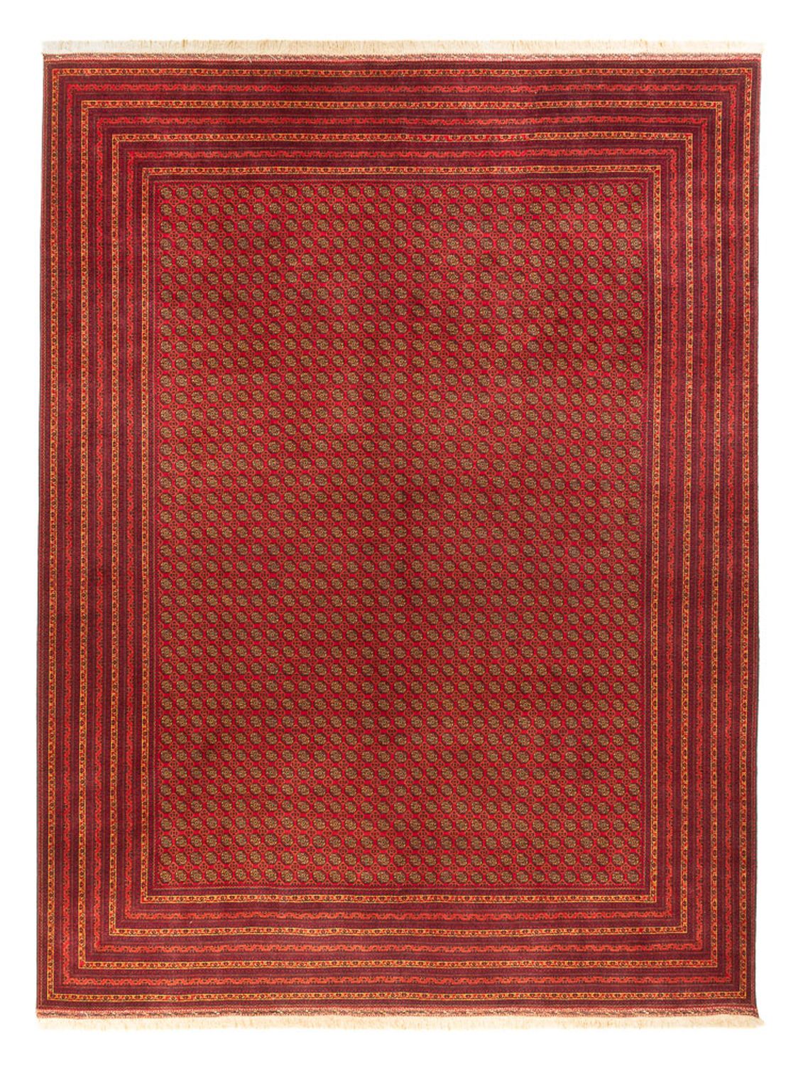 Afghan Teppich 389x295cm - Orientteppich