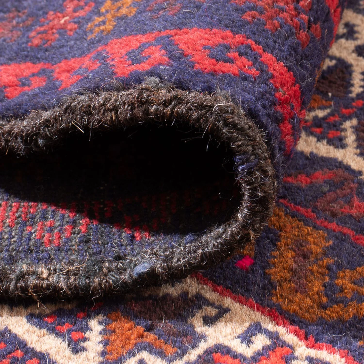 Belutsch Teppich - 128 x 82 cm - mehrfarbig - Image 3