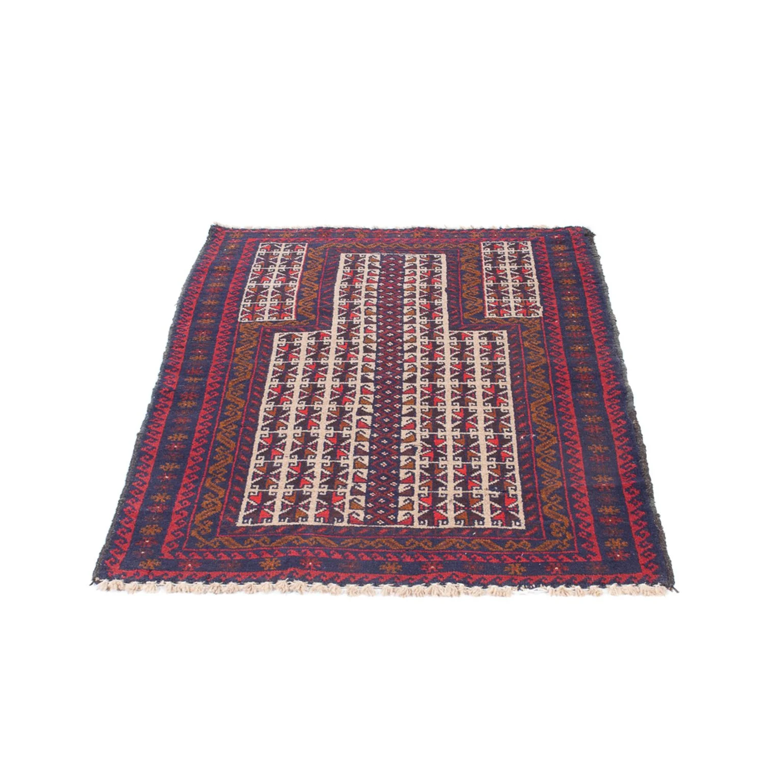 Belutsch Teppich - 128 x 82 cm - mehrfarbig - Image 4