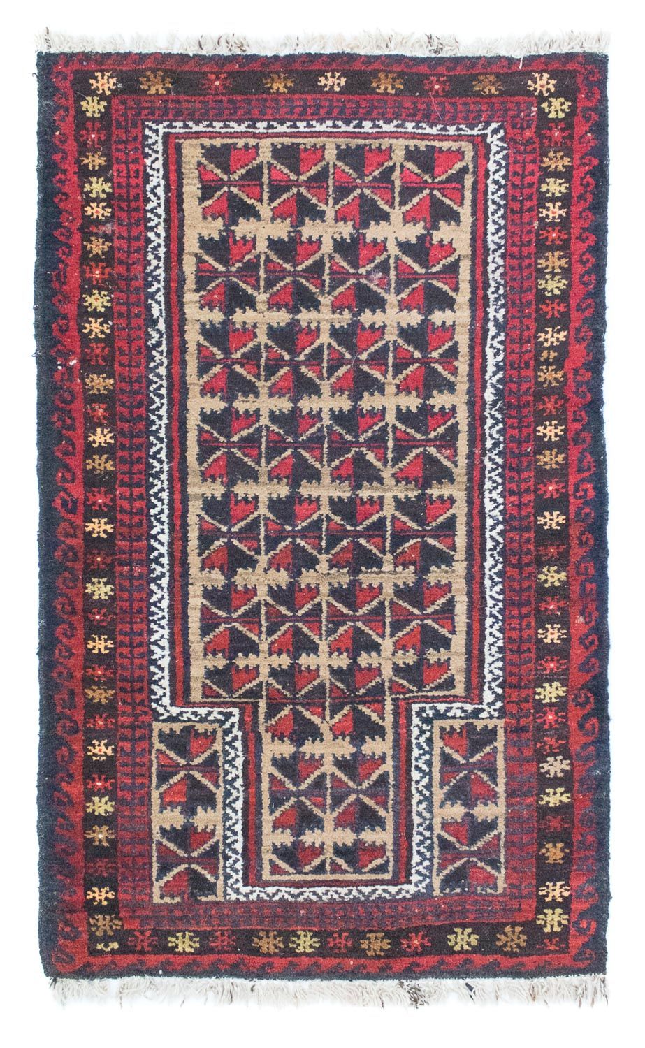Belutsch Teppich 129x78cm - Orientteppich