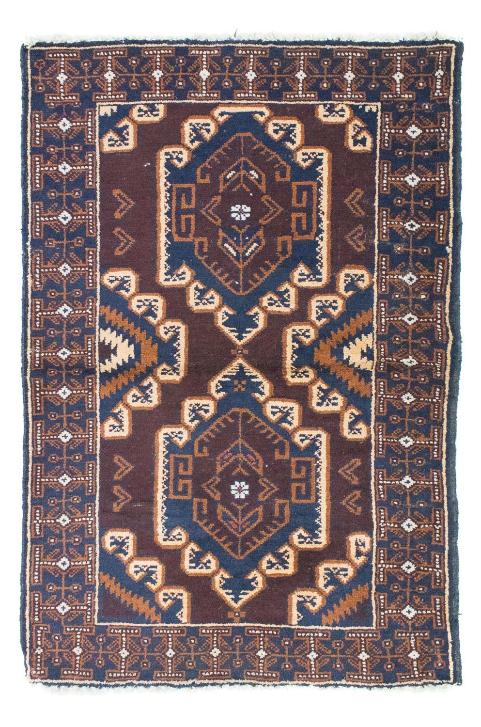 Belutsch Teppich 132x85cm - Orientteppich