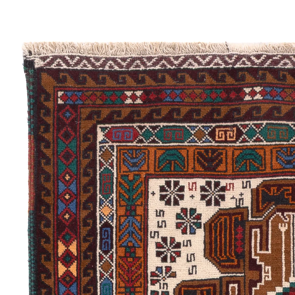 Belutsch Teppich - 140 x 90 cm - creme - Image 3