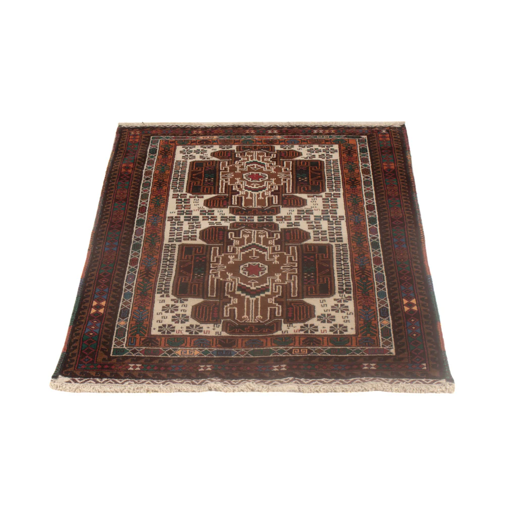 Belutsch Teppich - 140 x 90 cm - creme - Image 6