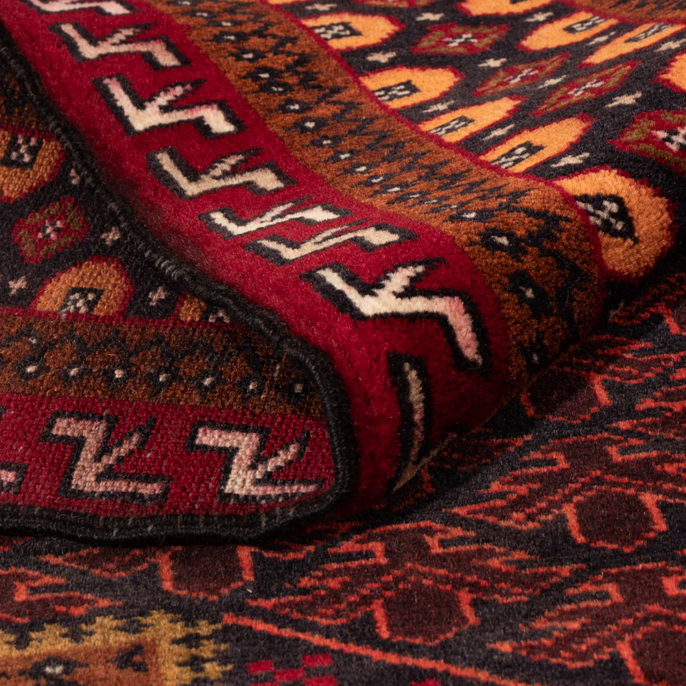 Belutsch Teppich - 140 x 96 cm - rot - Image 4
