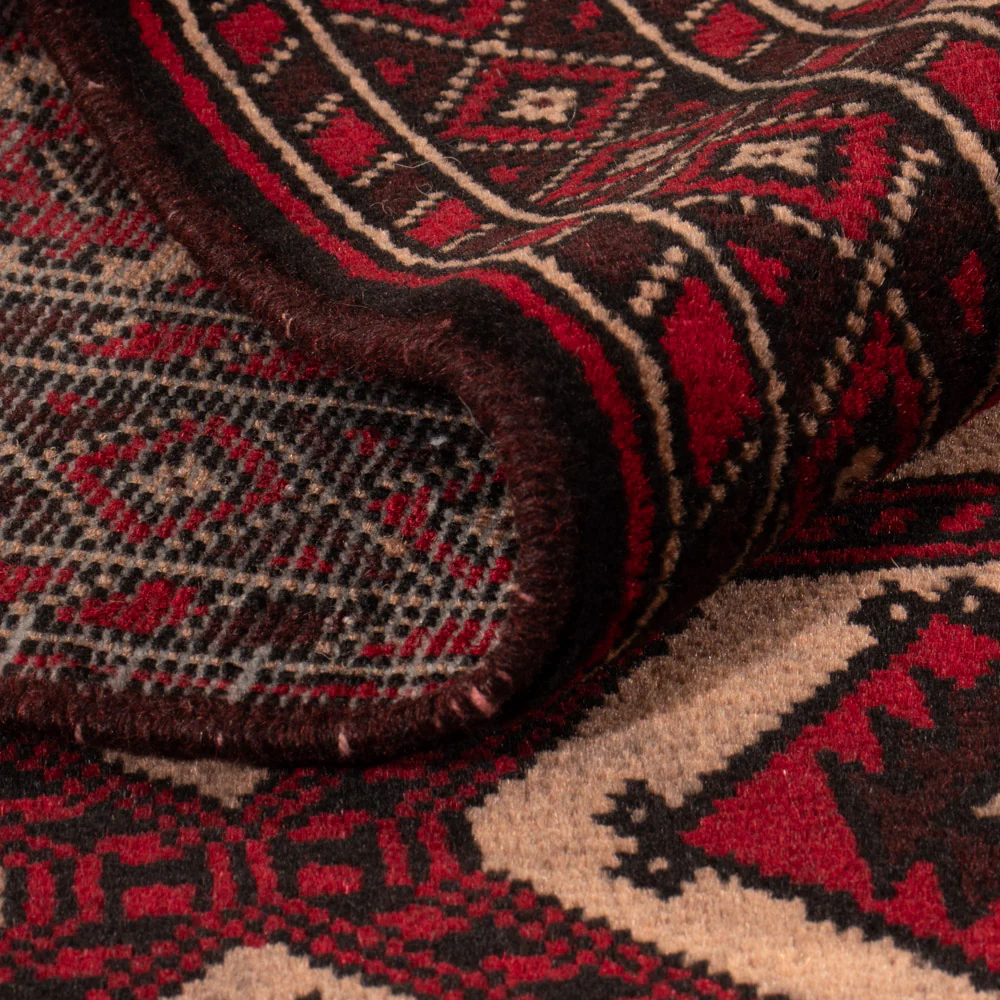 Belutsch Teppich - 148 x 95 cm - rot - Image 4