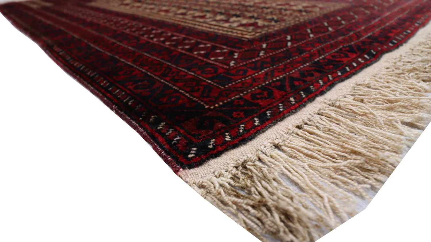 Belutsch Teppich 156 x 88 cm - dunkelrot - Image 3
