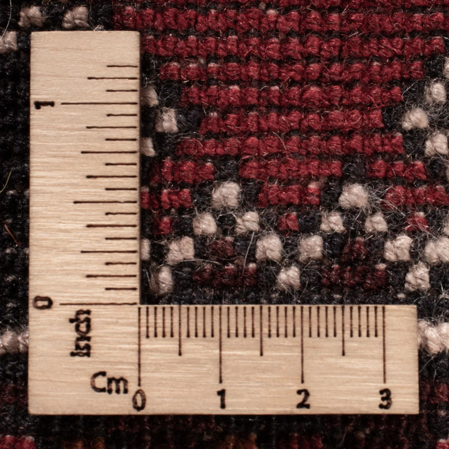 Belutsch Teppich - 183 x 123 cm - dunkelrot - Image 6