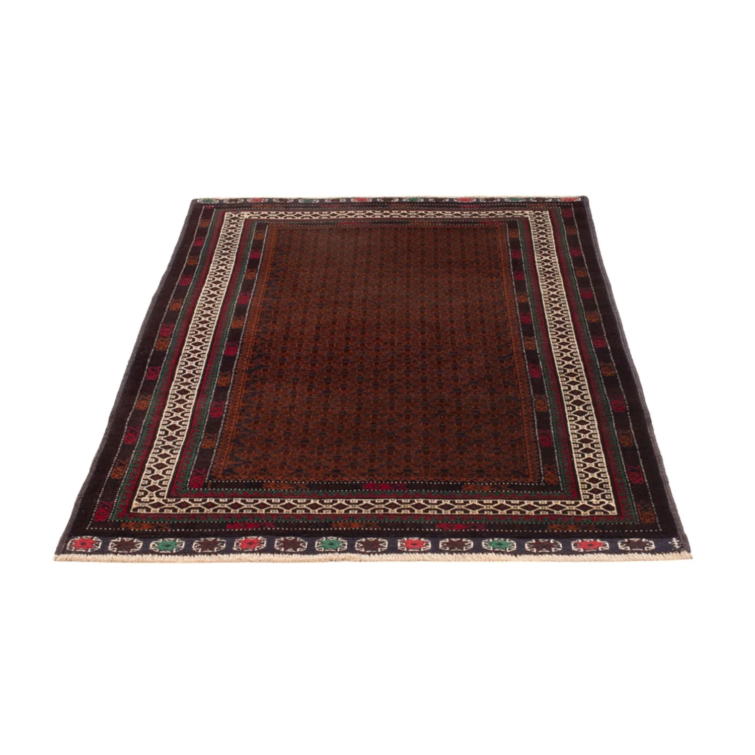 Belutsch Teppich - 185 x 119 cm - dunkelrot - Image 5