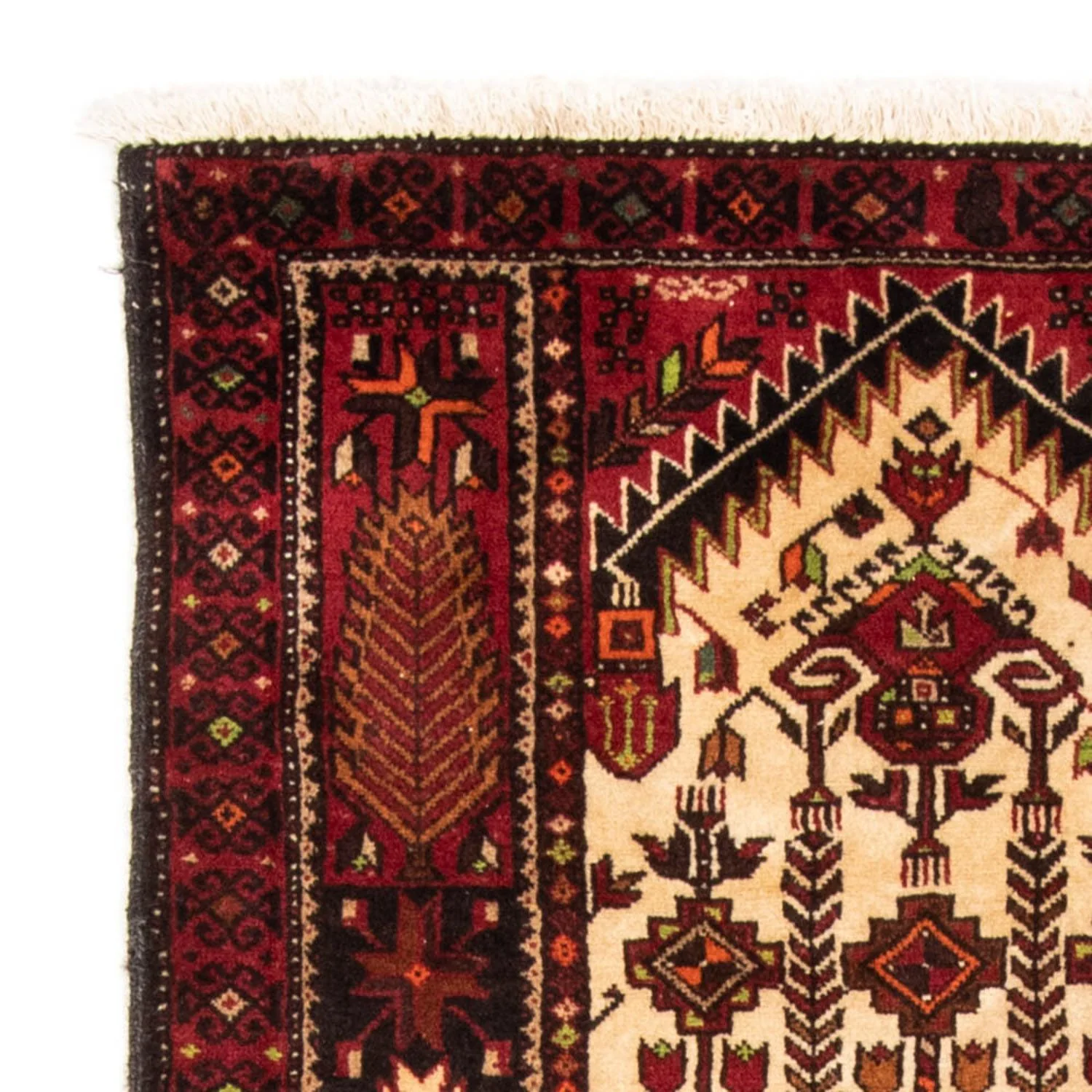 Belutsch Teppich 187 x 102 cm - rot - Image 3