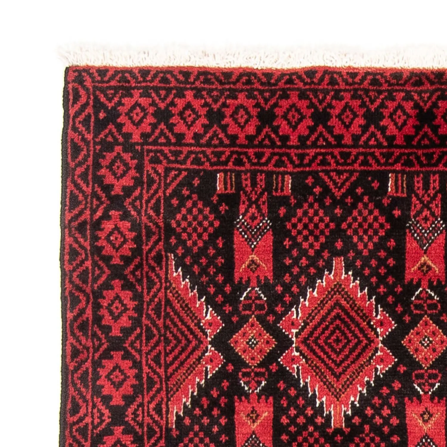 Belutsch Teppich 187 x 103 cm - rot - Image 3