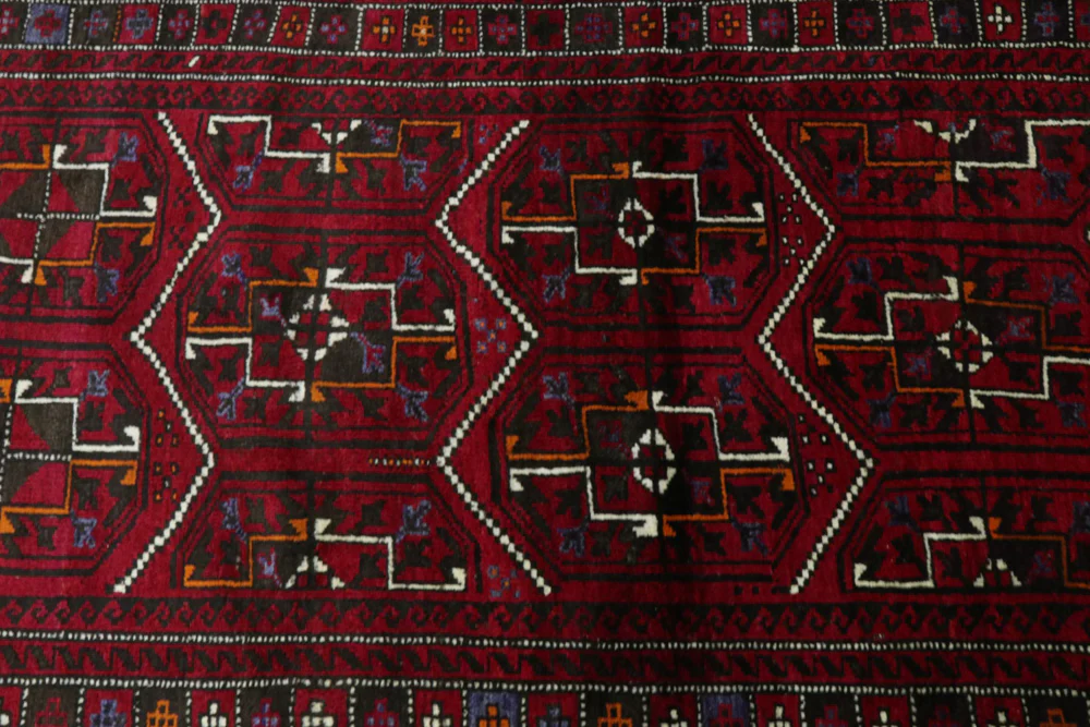 Belutsch Teppich - 190 x 105 cm - rot - Image 5