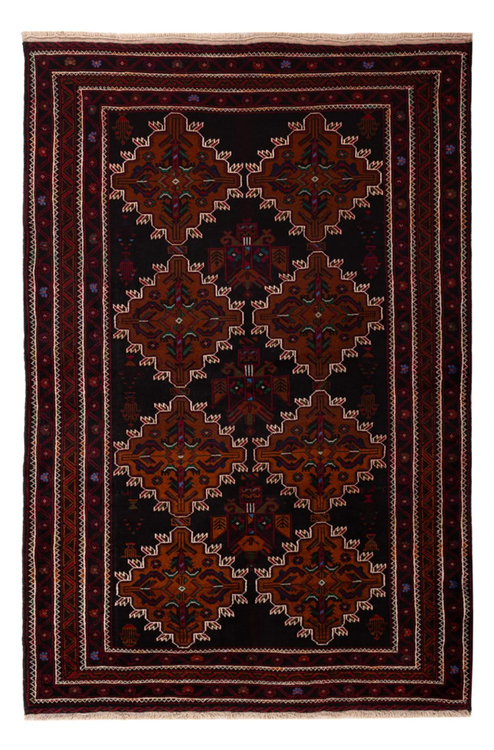 Belutsch Teppich 192x127cm - Orientteppich