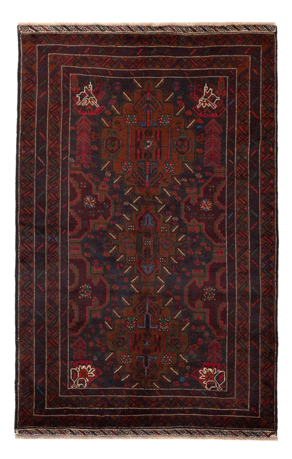 Belutsch Teppich 195x120cm - Orientteppich