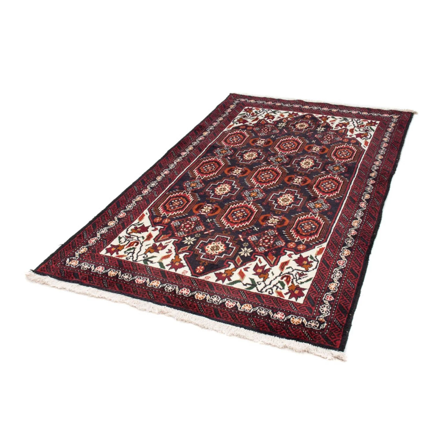 Belutsch Teppich 196 x 110 cm - dunkelblau - Image 5