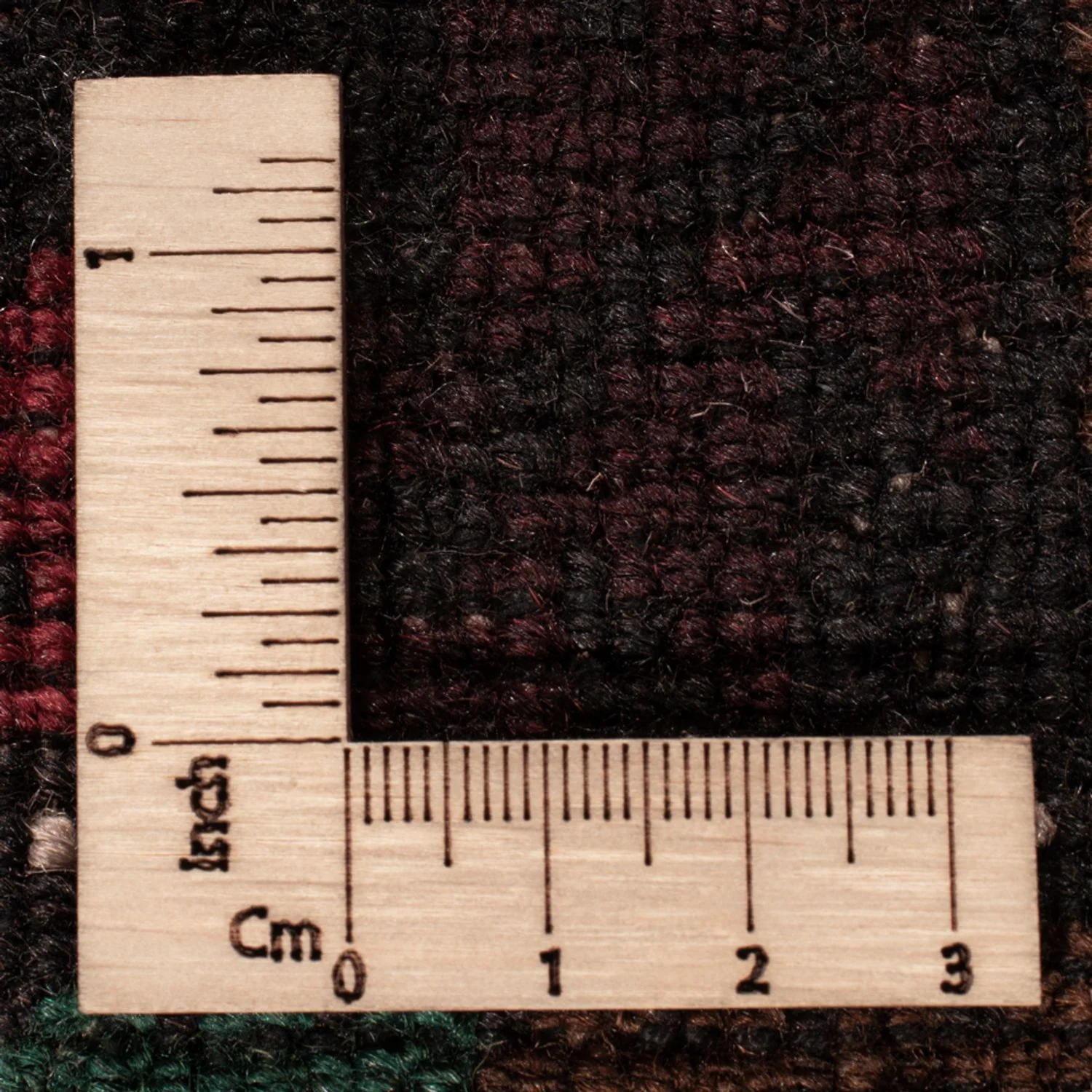 Belutsch Teppich - 198 x 116 cm - dunkelrot - Image 6