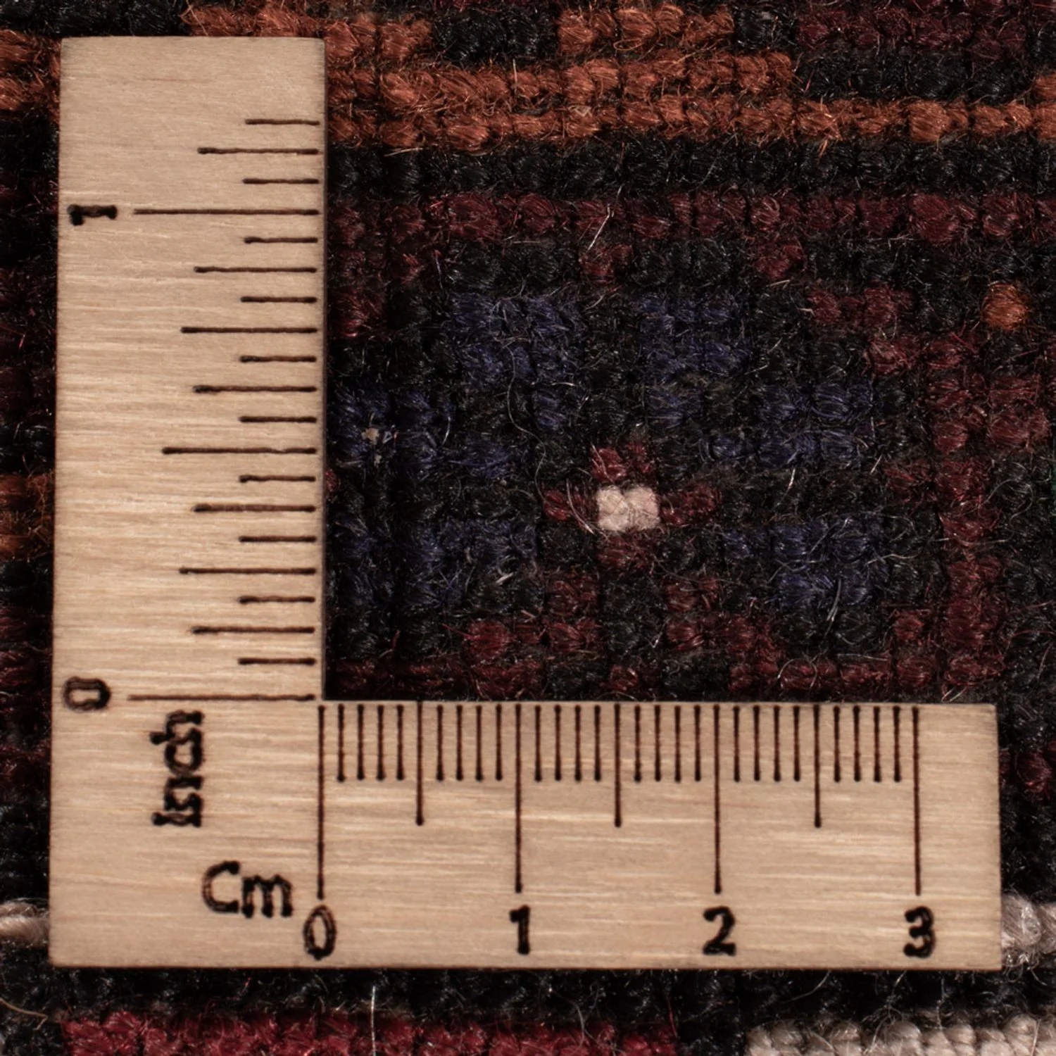 Belutsch Teppich - 198 x 123 cm - dunkelrot - Image 6