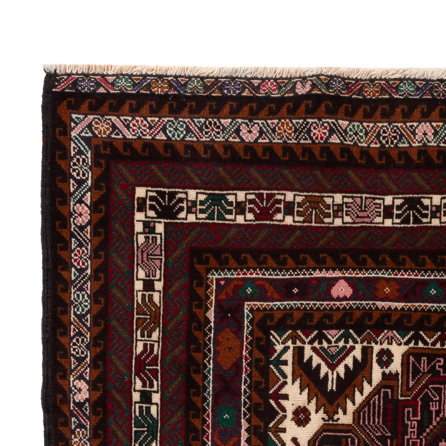 Belutsch Teppich - 199 x 115 cm - dunkelbeige - Image 3