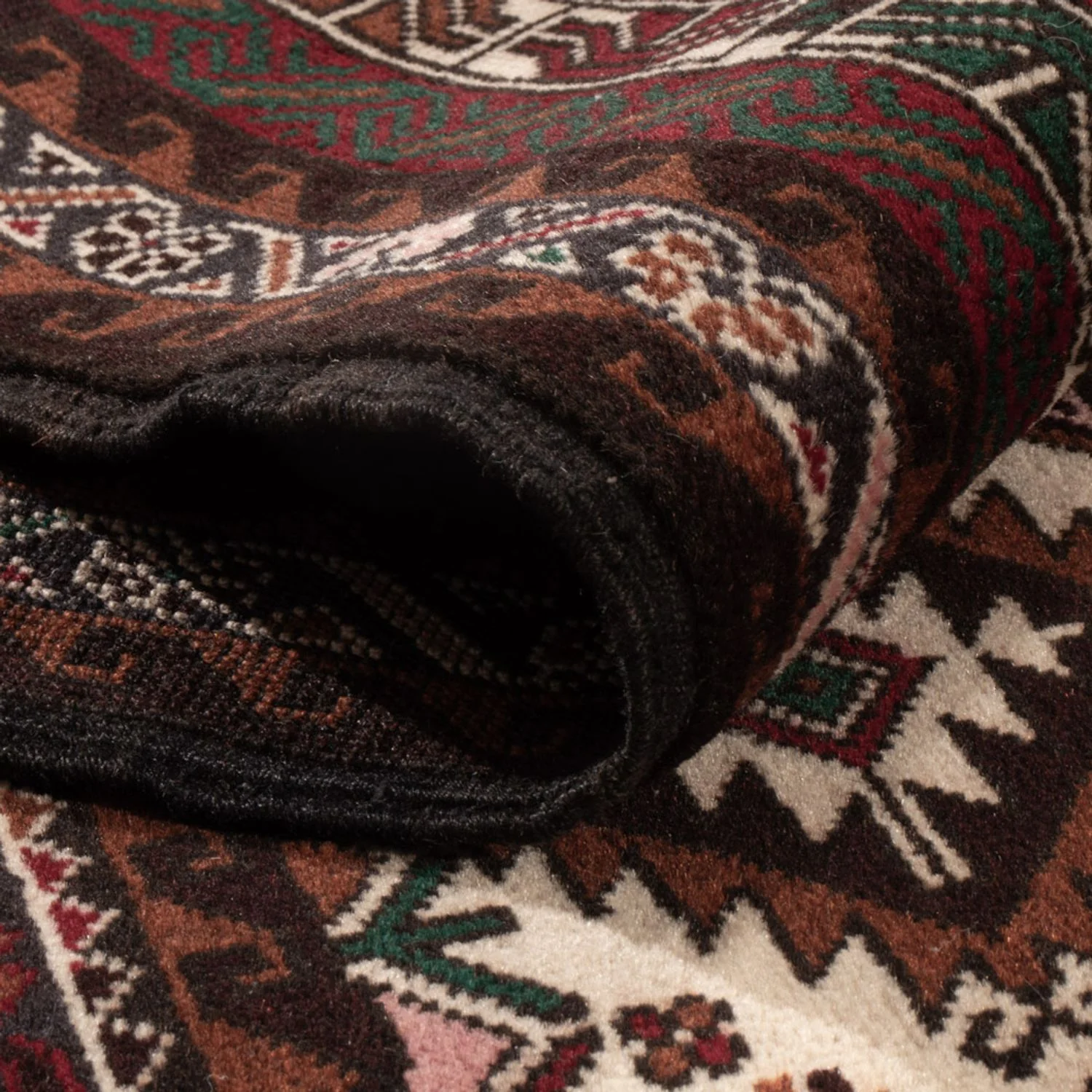 Belutsch Teppich - 199 x 115 cm - dunkelbeige - Image 4