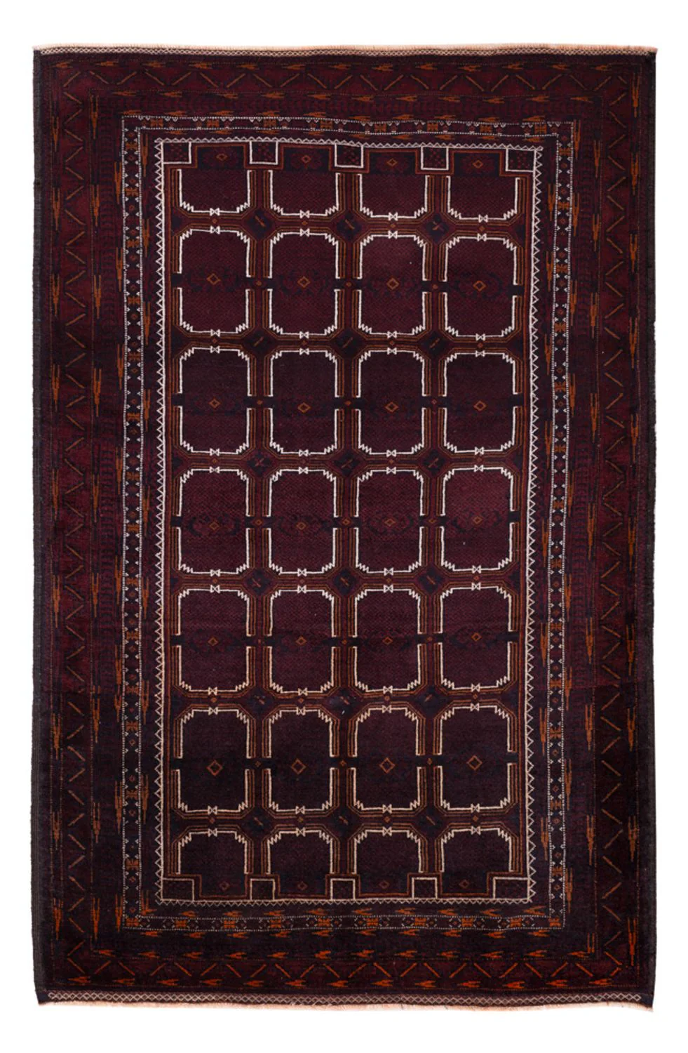 Belutsch Teppich 207x130cm - Orientteppich