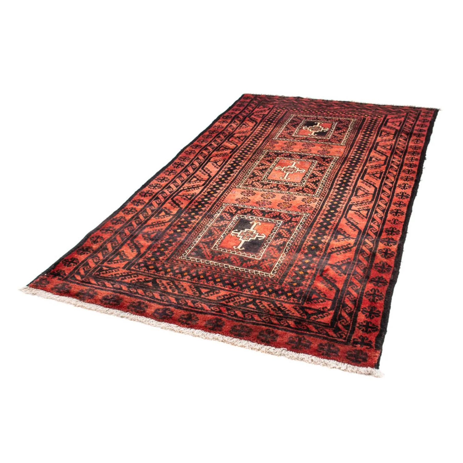 Belutsch Teppich 236 x 127 cm - rot - Image 5
