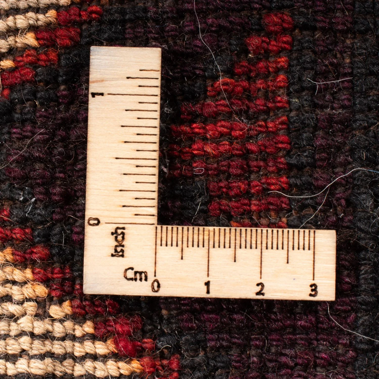 Belutsch Teppich - 68 x 24 cm - braun - Image 5