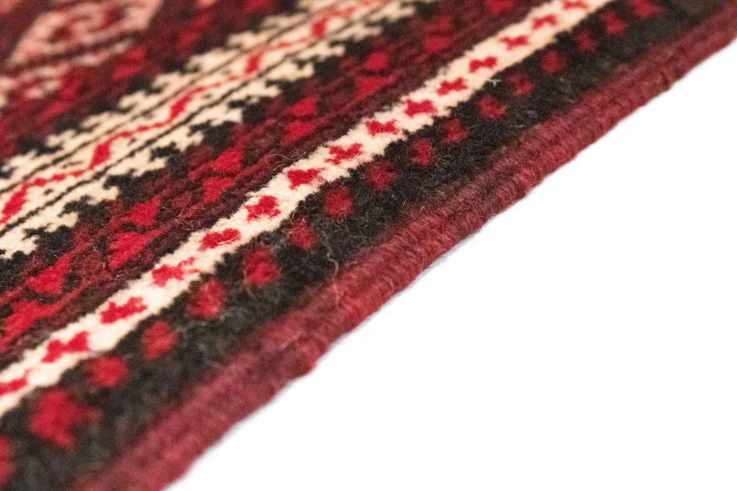 Belutsch Teppich 83 x 68 cm - rot - Image 3