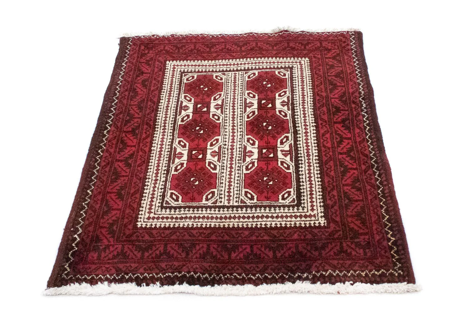 Belutsch Teppich 95 x 70 cm - rot - Image 5
