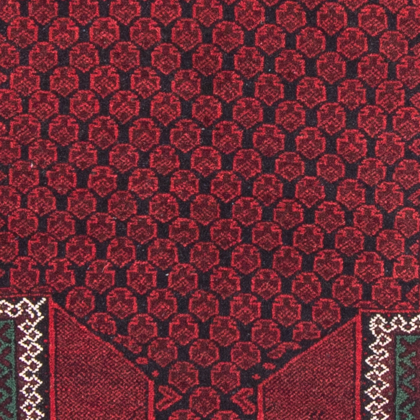Belutsch Teppich - Gebetsteppich - 145 x 88 cm - rot - Image 2