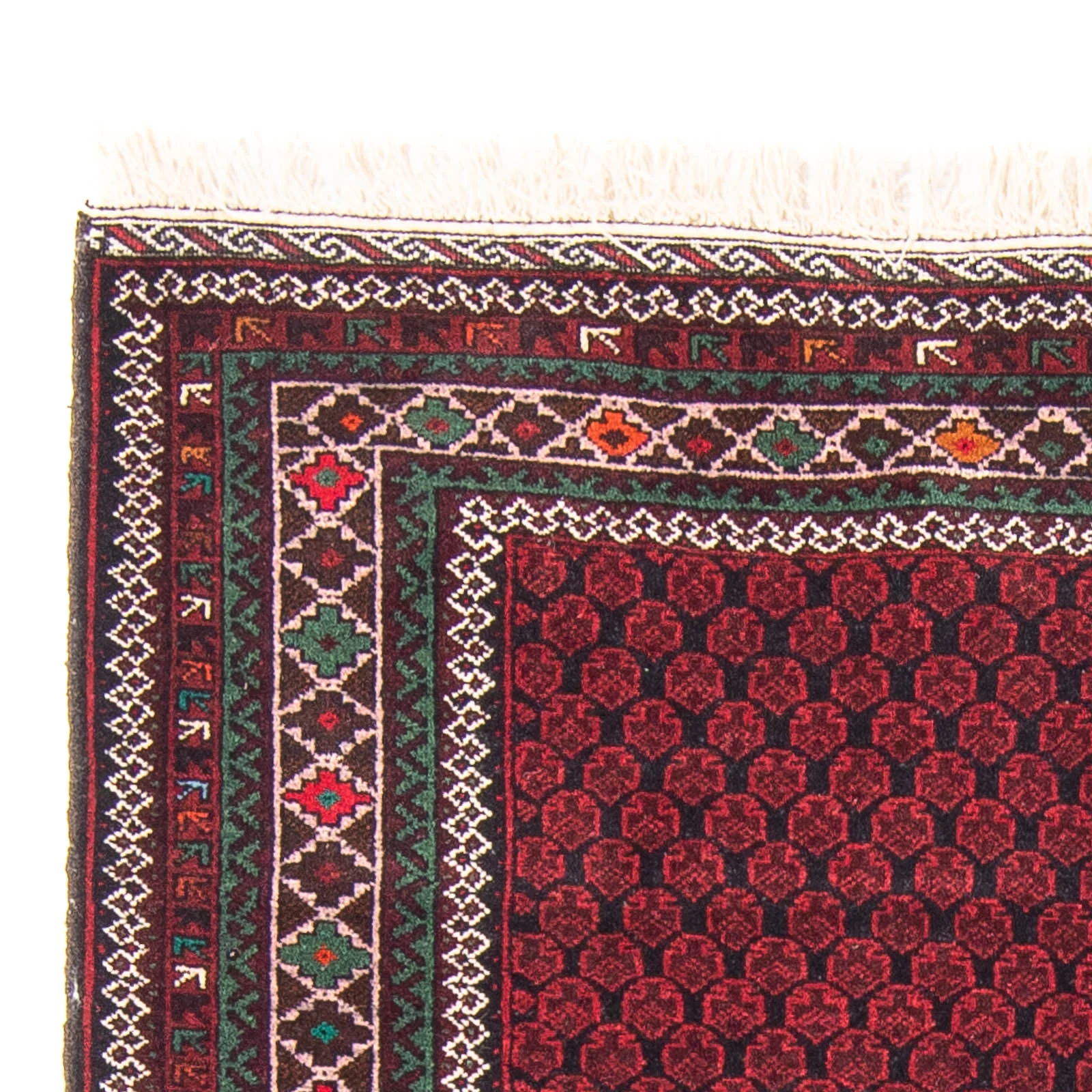 Belutsch Teppich - Gebetsteppich - 145 x 88 cm - rot - Image 3