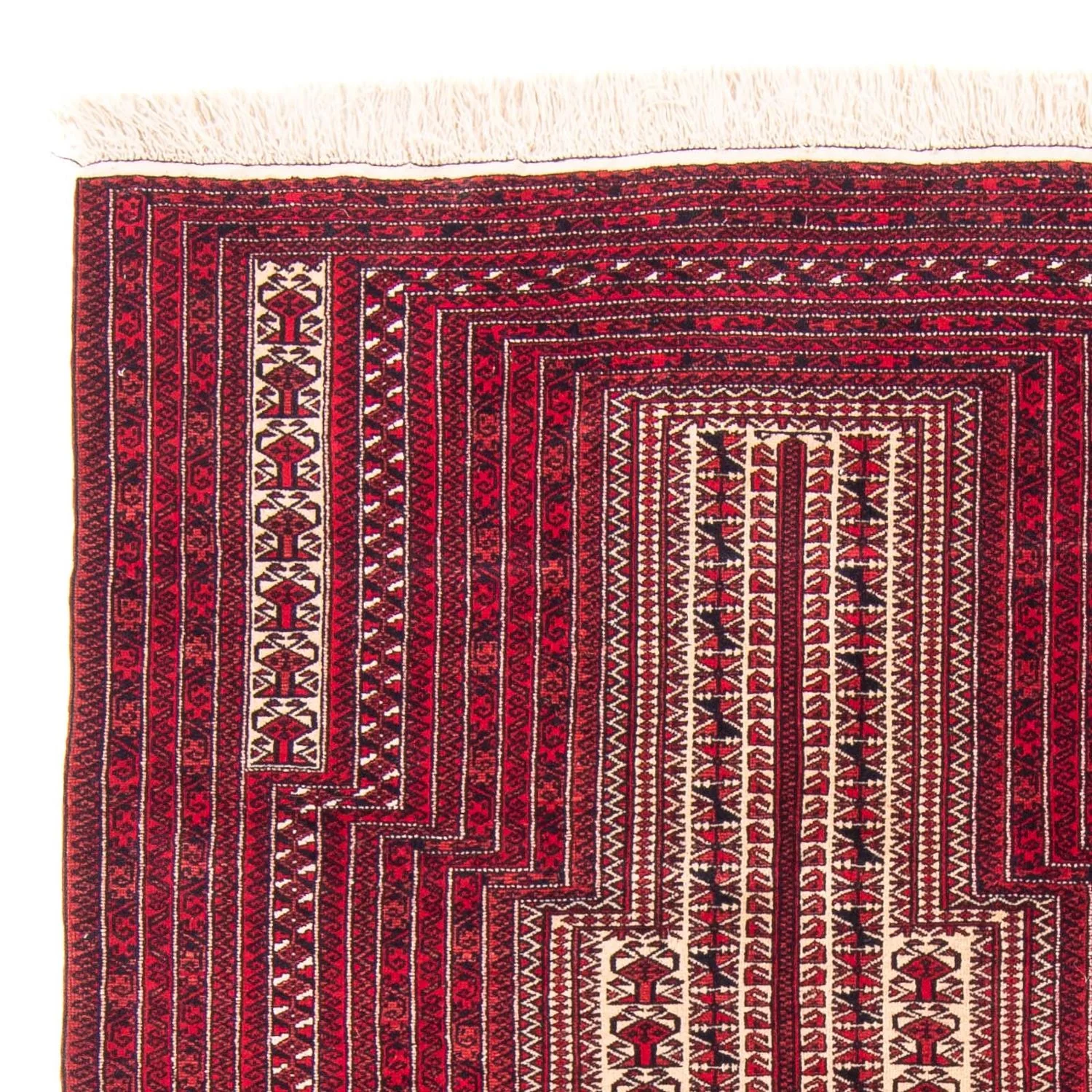 Belutsch Teppich - Gebetsteppich - 149 x 98 cm - beige - Image 3