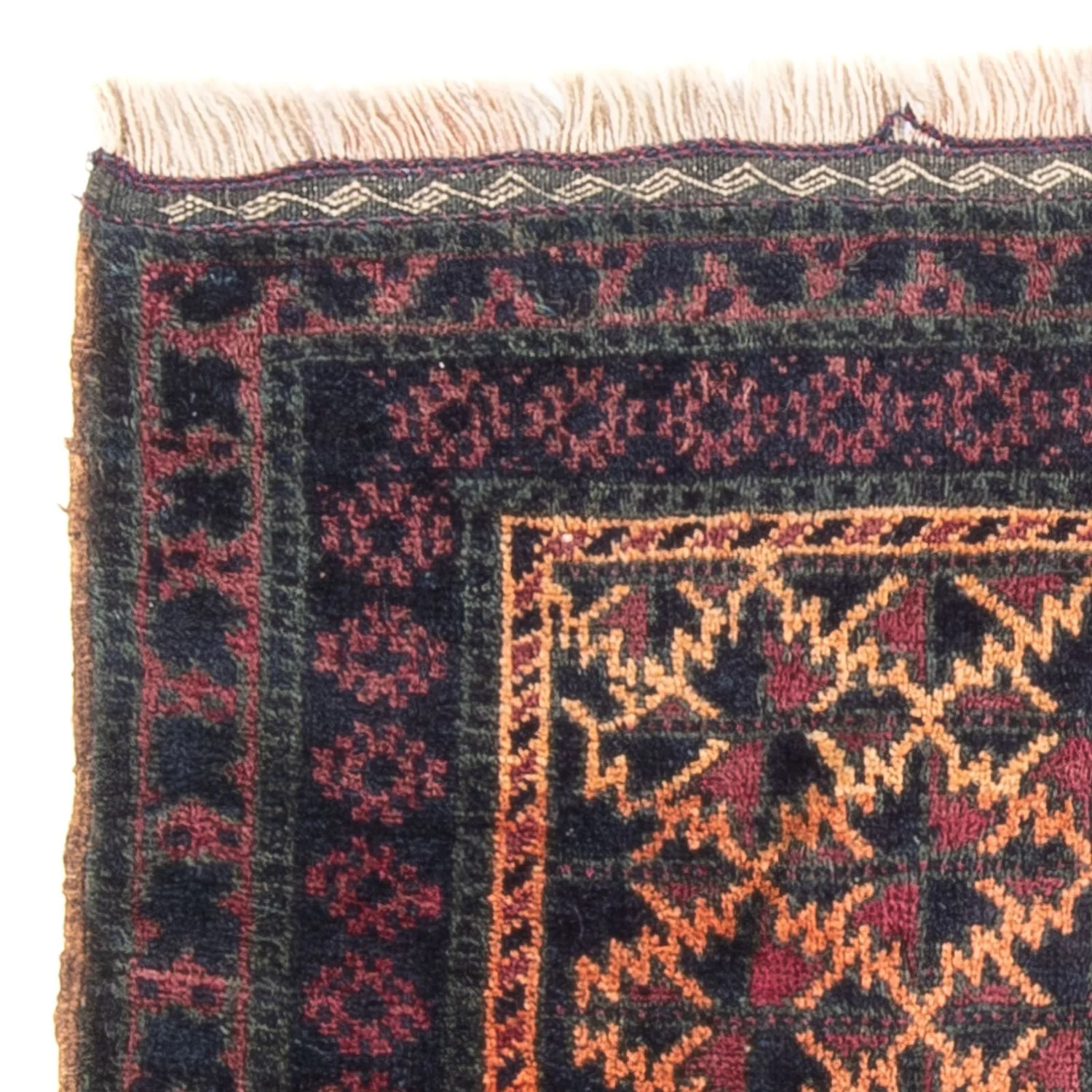 Belutsch Teppich quadratisch - 70 x 60 cm - mehrfarbig - Image 3