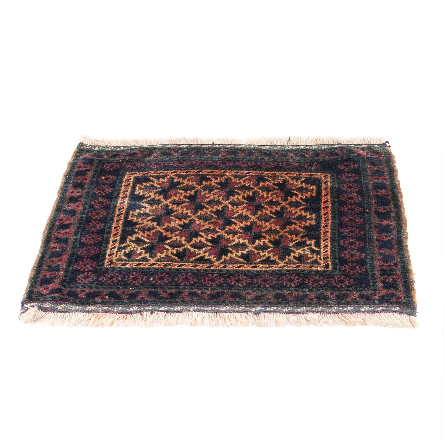 Belutsch Teppich quadratisch - 70 x 60 cm - mehrfarbig - Image 5