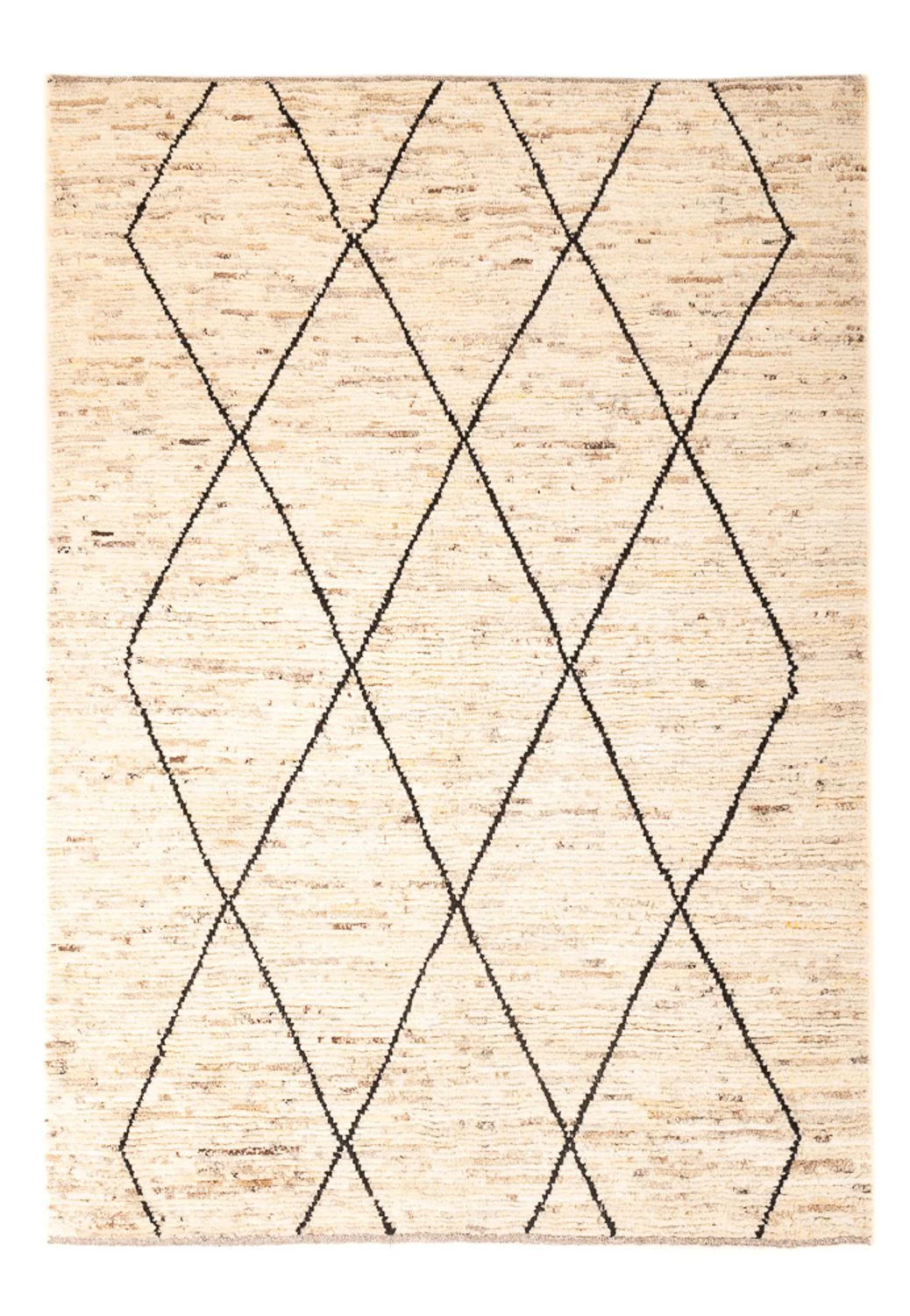 Berber Teppich 199x148cm - Wollteppich