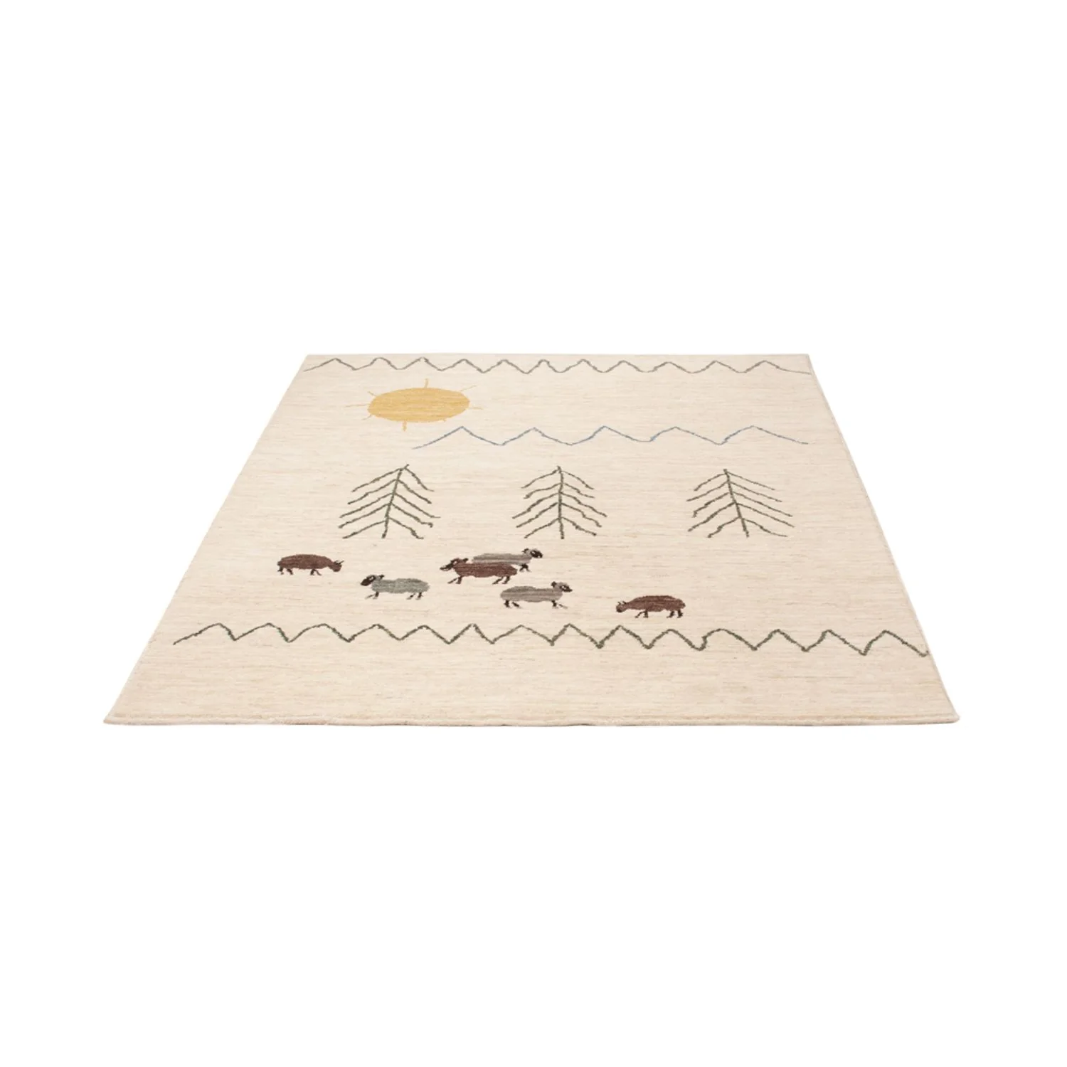 Berber Teppich 200x146cm - Wollteppich - Image 5