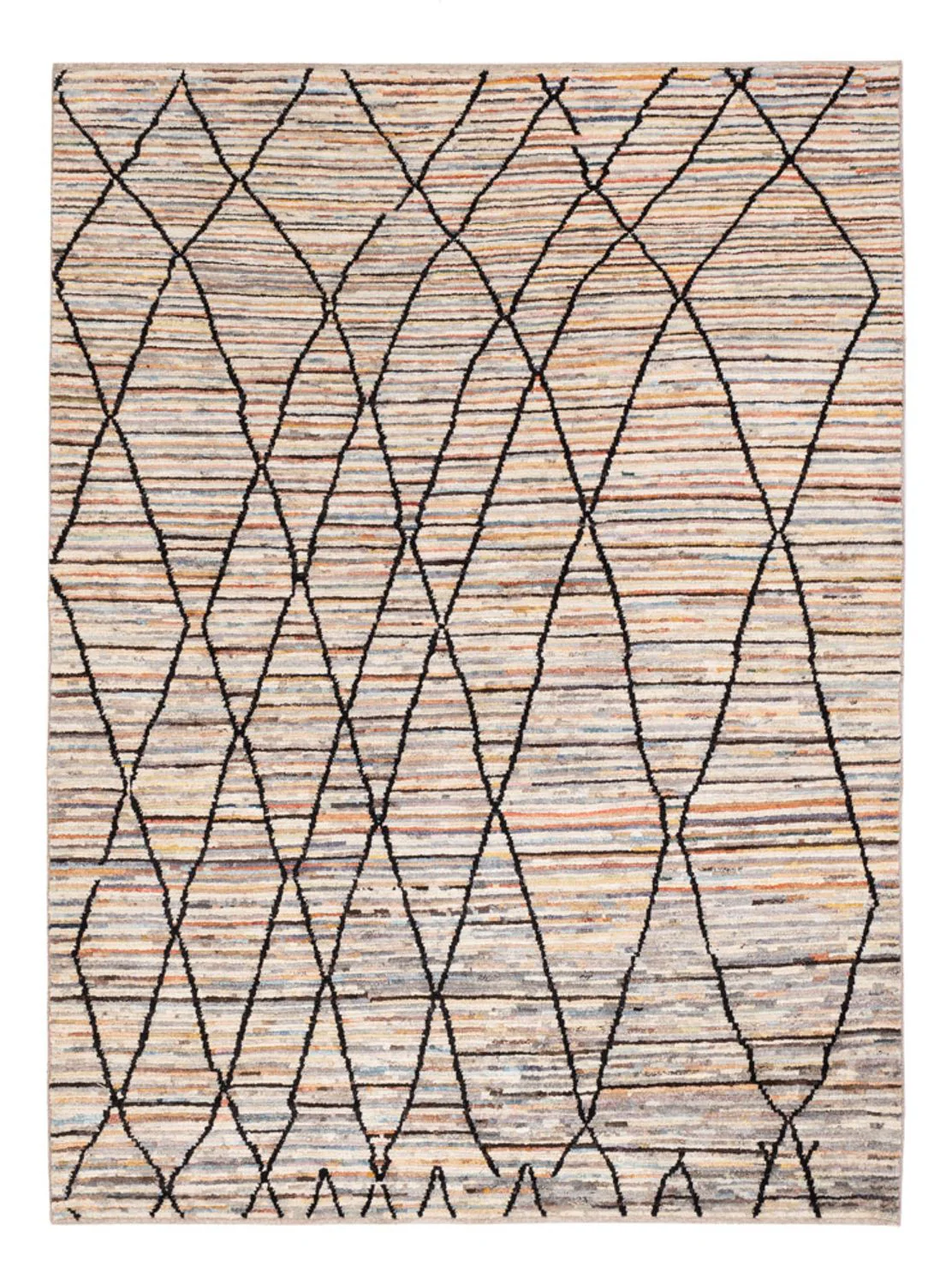Berber Teppich 203x151cm - Wollteppich