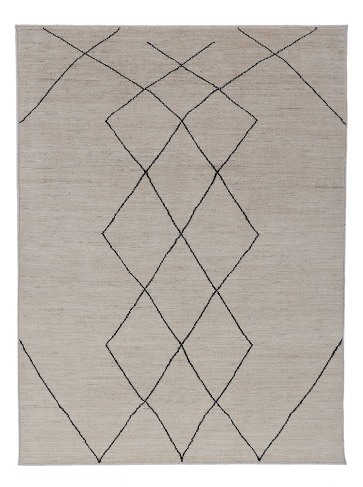 Berber Teppich 204x150cm - Wollteppich