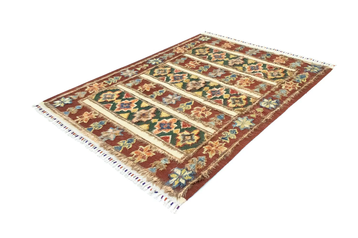 Berber Teppich 211 x 158 cm - rot - Image 2