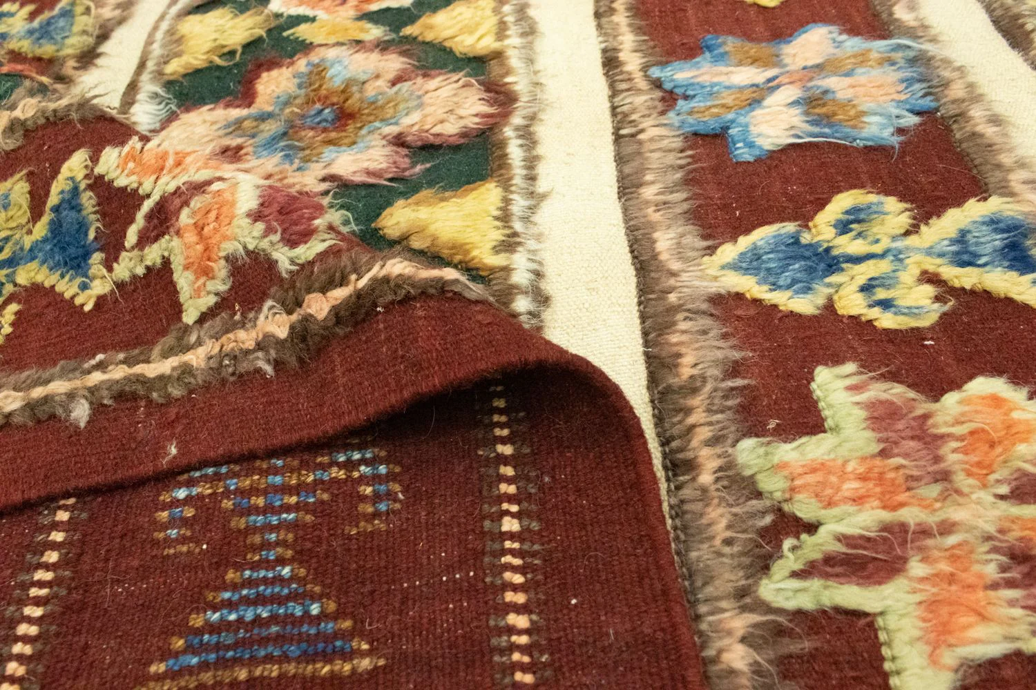 Berber Teppich 211 x 158 cm - rot - Image 4