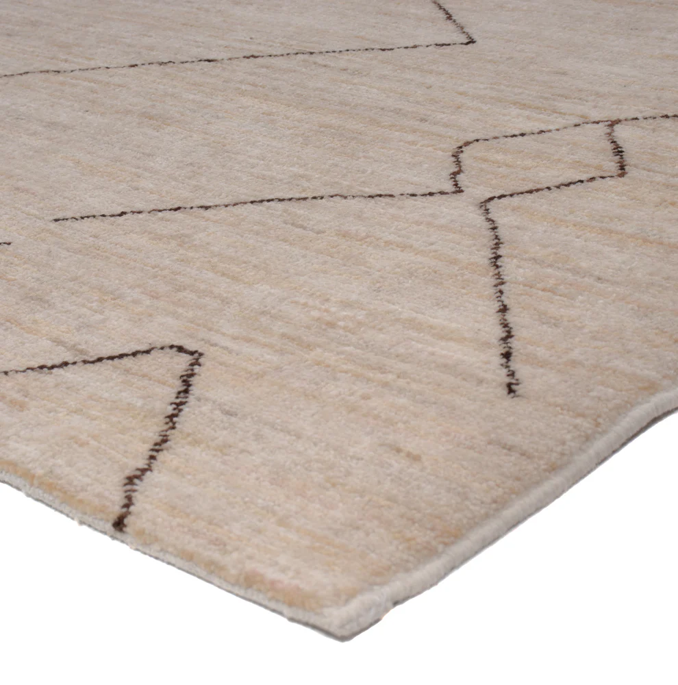 Berber Teppich 211x165cm - Wollteppich - Image 4