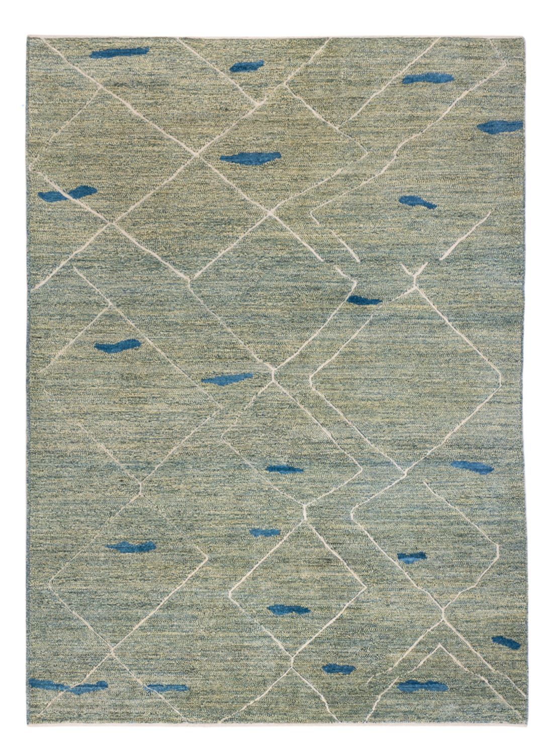 Berber Teppich 236x172cm - Wollteppich