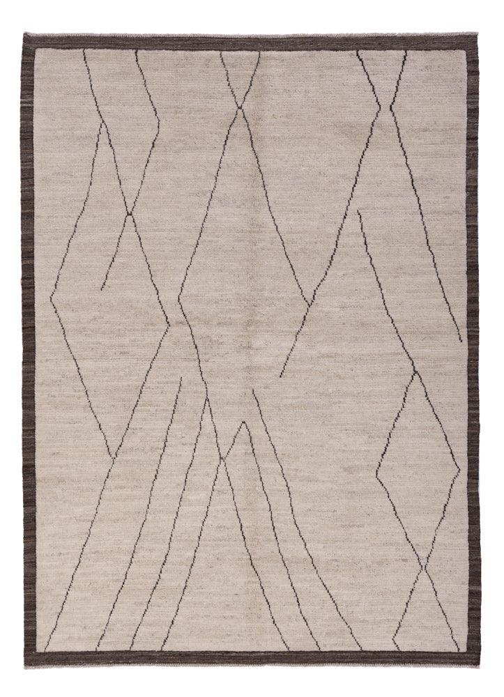 Berber Teppich 239x172cm - Wollteppich