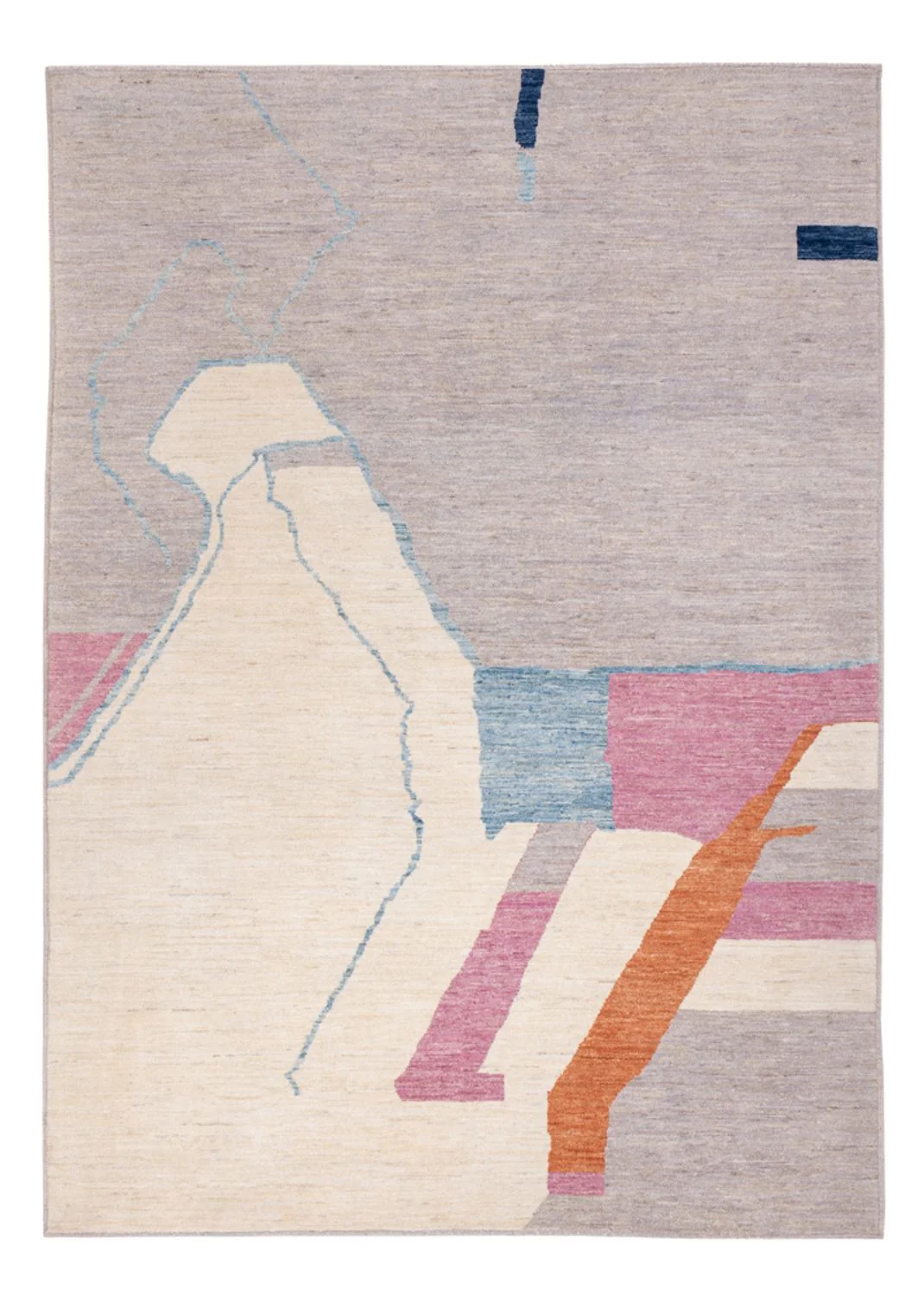 Berber Teppich 242x172cm - Wollteppich