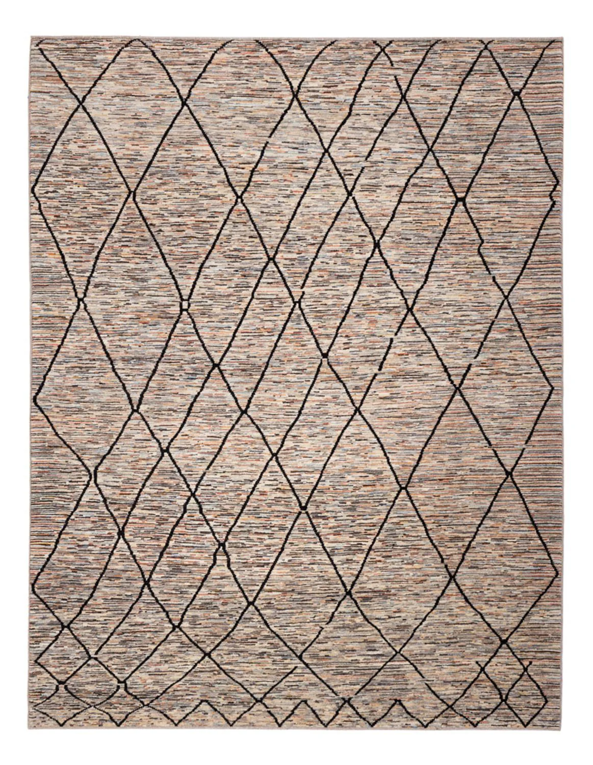 Berber Teppich 284x218cm - Wollteppich