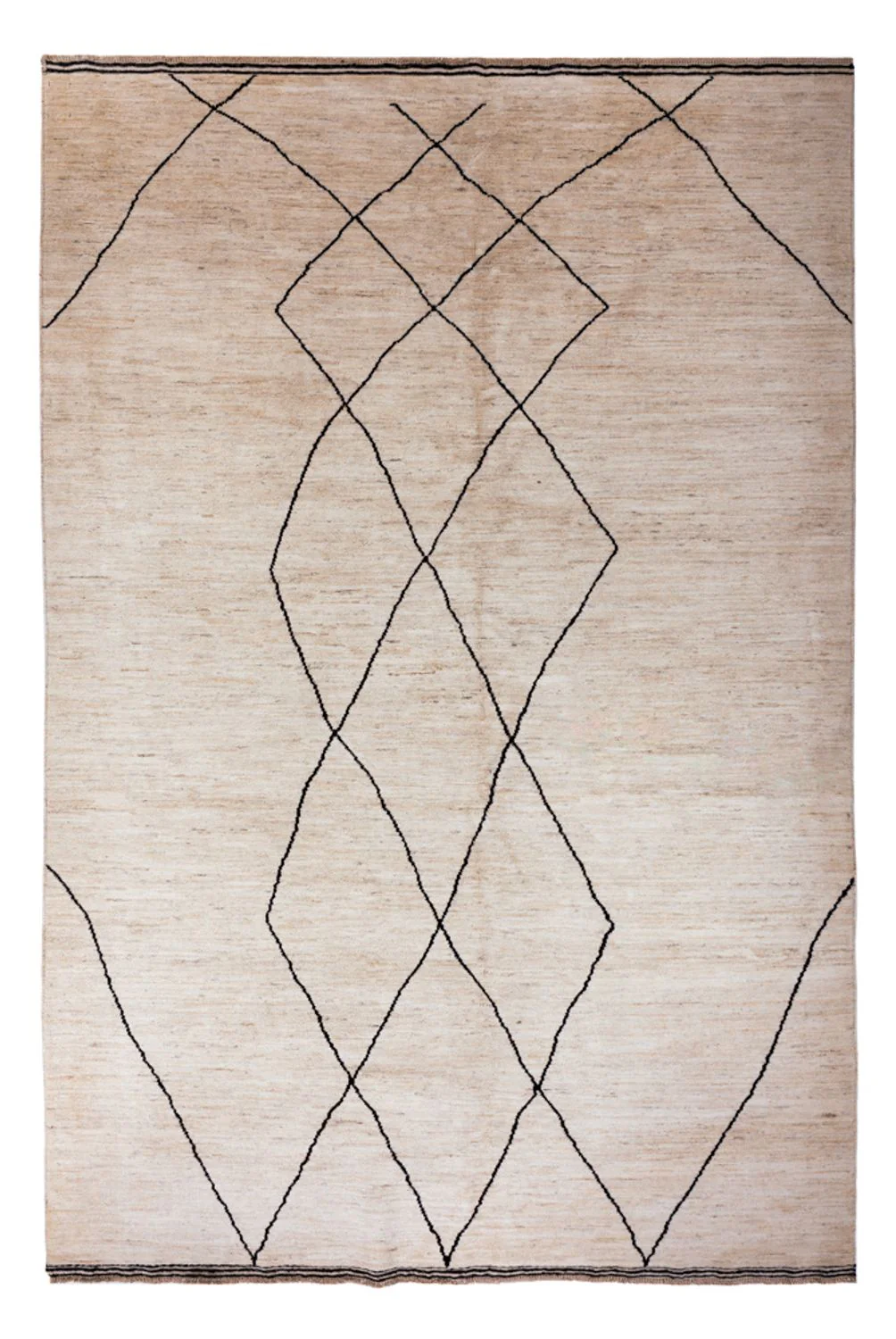 Berber Teppich - 293 x 198 cm - beige