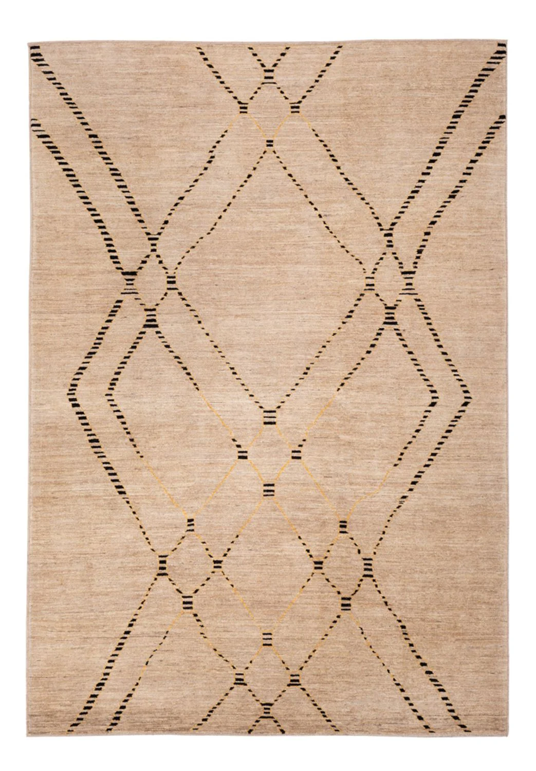 Berber Teppich 298x203cm - Wollteppich