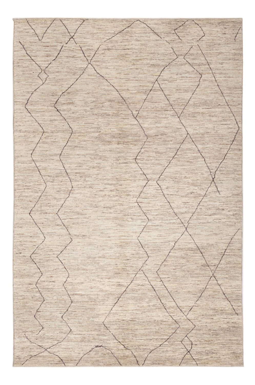 Berber Teppich 305x202cm - Wollteppich
