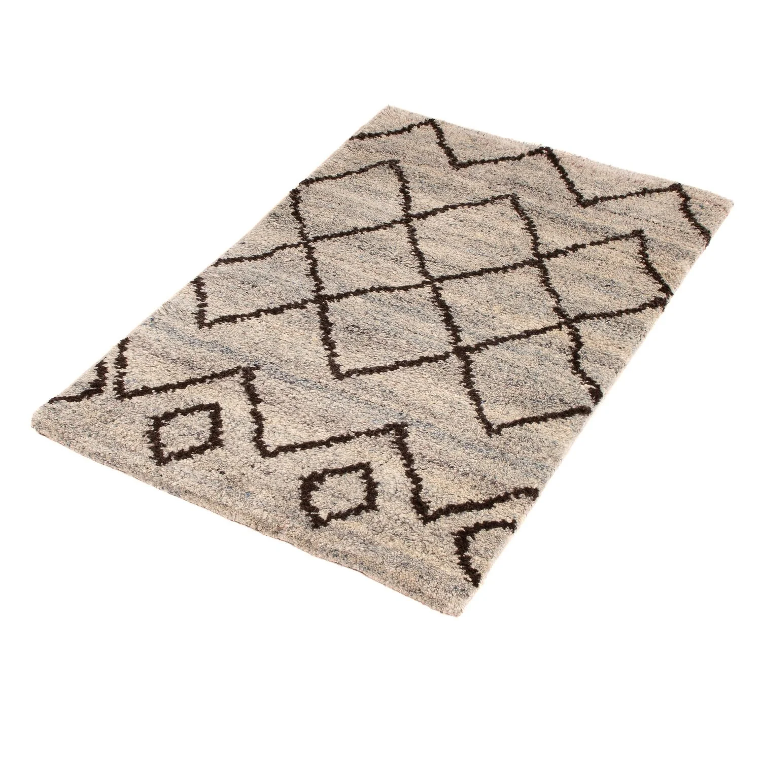 Berber Teppich 90 x 58 cm - beige - Image 5