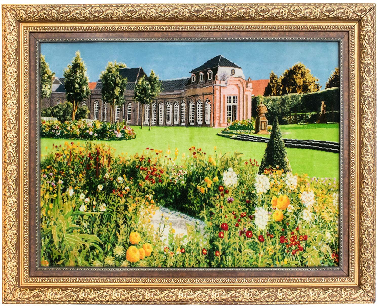 Bild-Teppich 116x95cm - Orientteppich